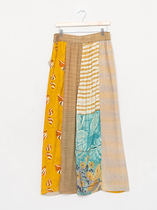 The Nayan Pant - Large - Upcycled Silk
