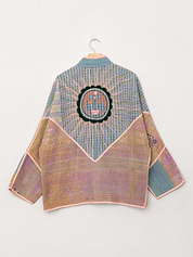 The Ladhiya Suzani Quilted Kantha Jacket