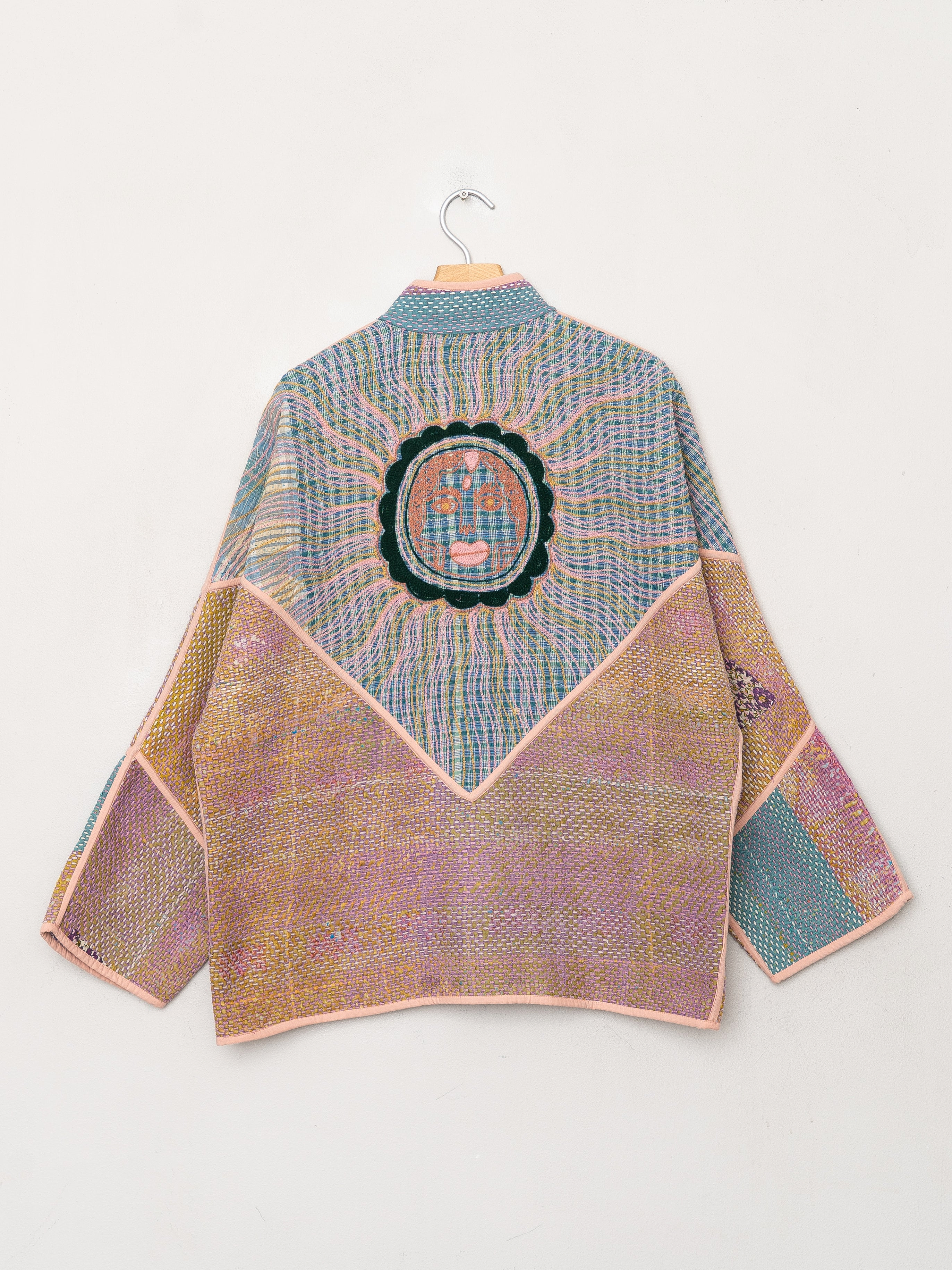 The Ladhiya Suzani Quilted Kantha Jacket