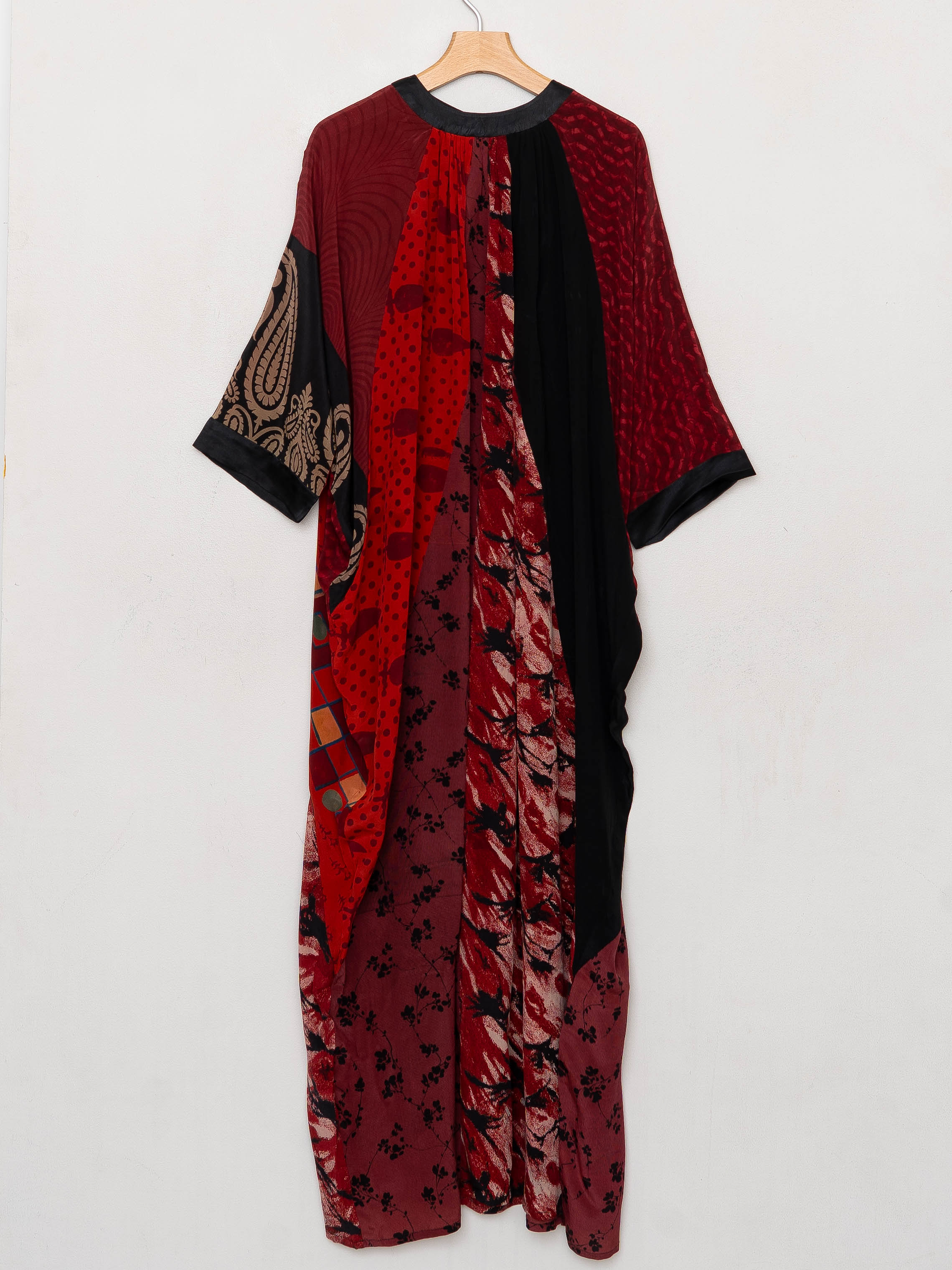 The Simmy Long Dress  - One Size - Upcycled Silk