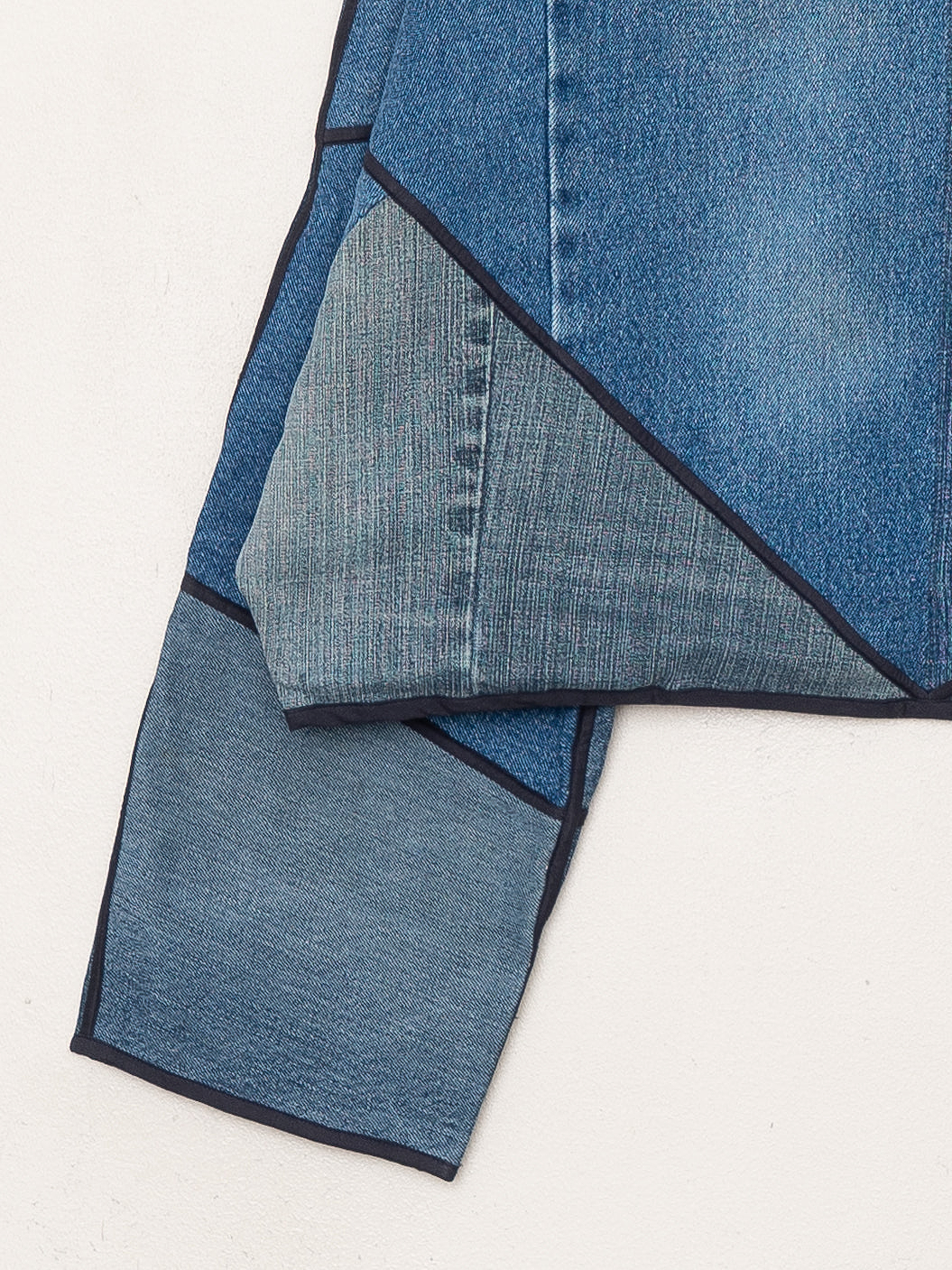 The Kaira Cropped Denim Jacket - Medium