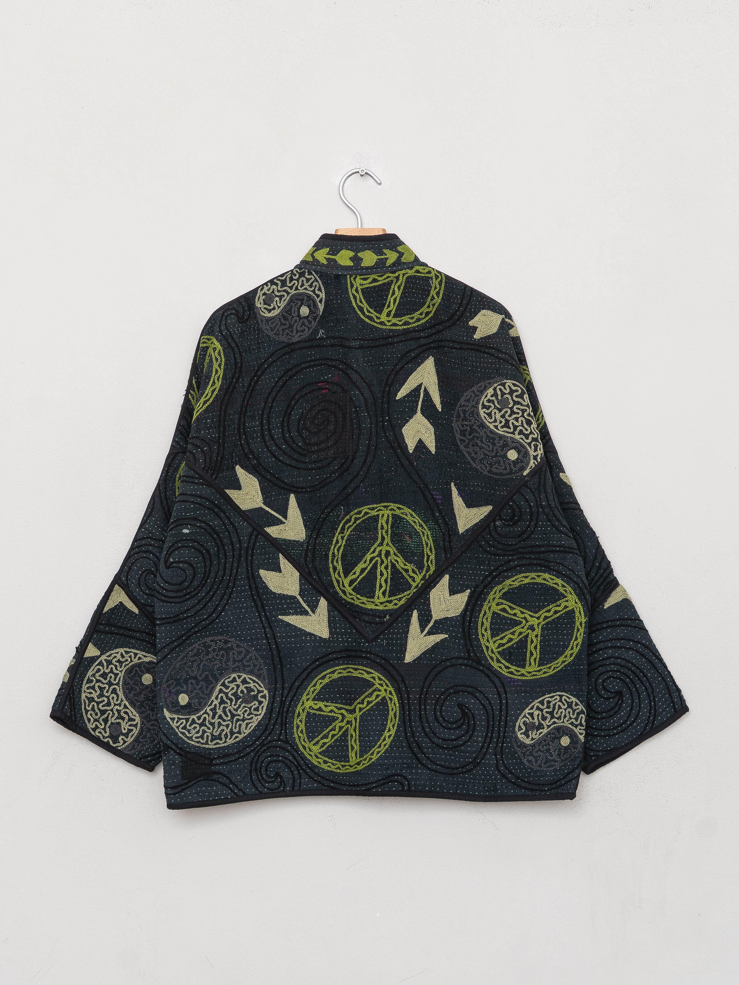 The Ladhiya Suzani Quilted Kantha Jacket