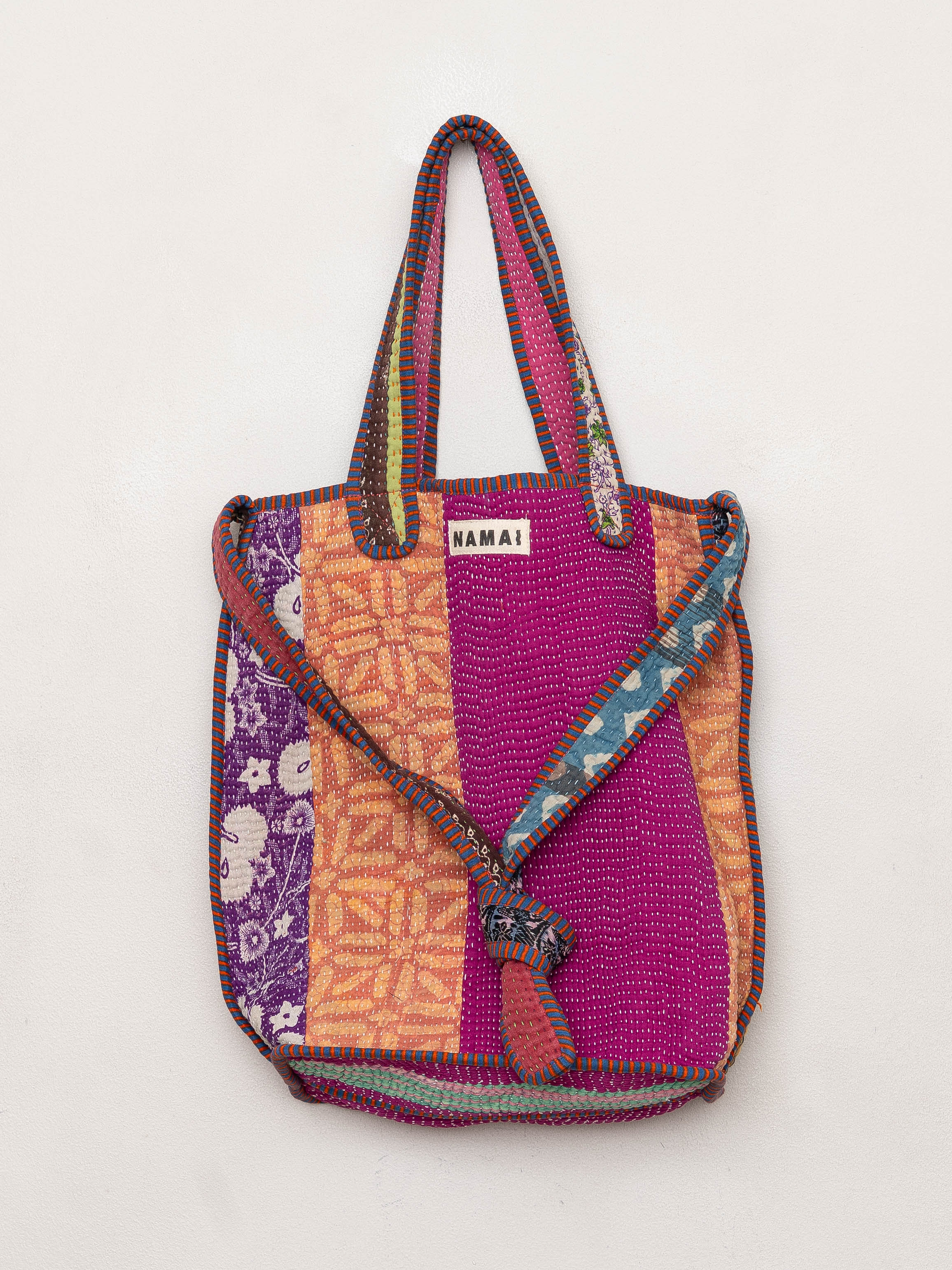 The Xoti II Zero-Waste Quilted Kantha Bag
