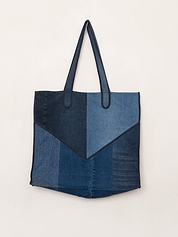 The Pasha Carryall Denim Tote Bag