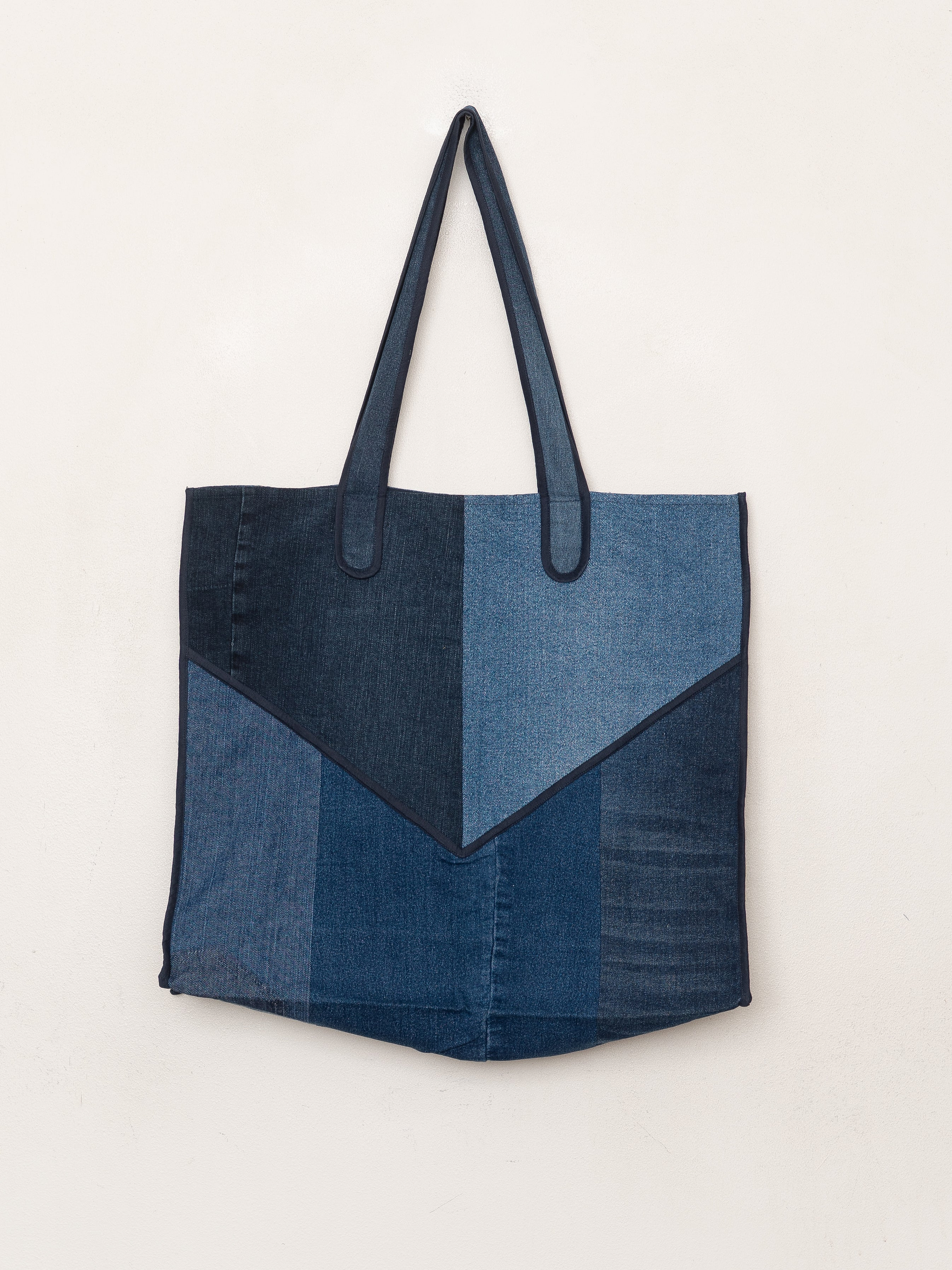 The Pasha Carryall Denim Tote Bag