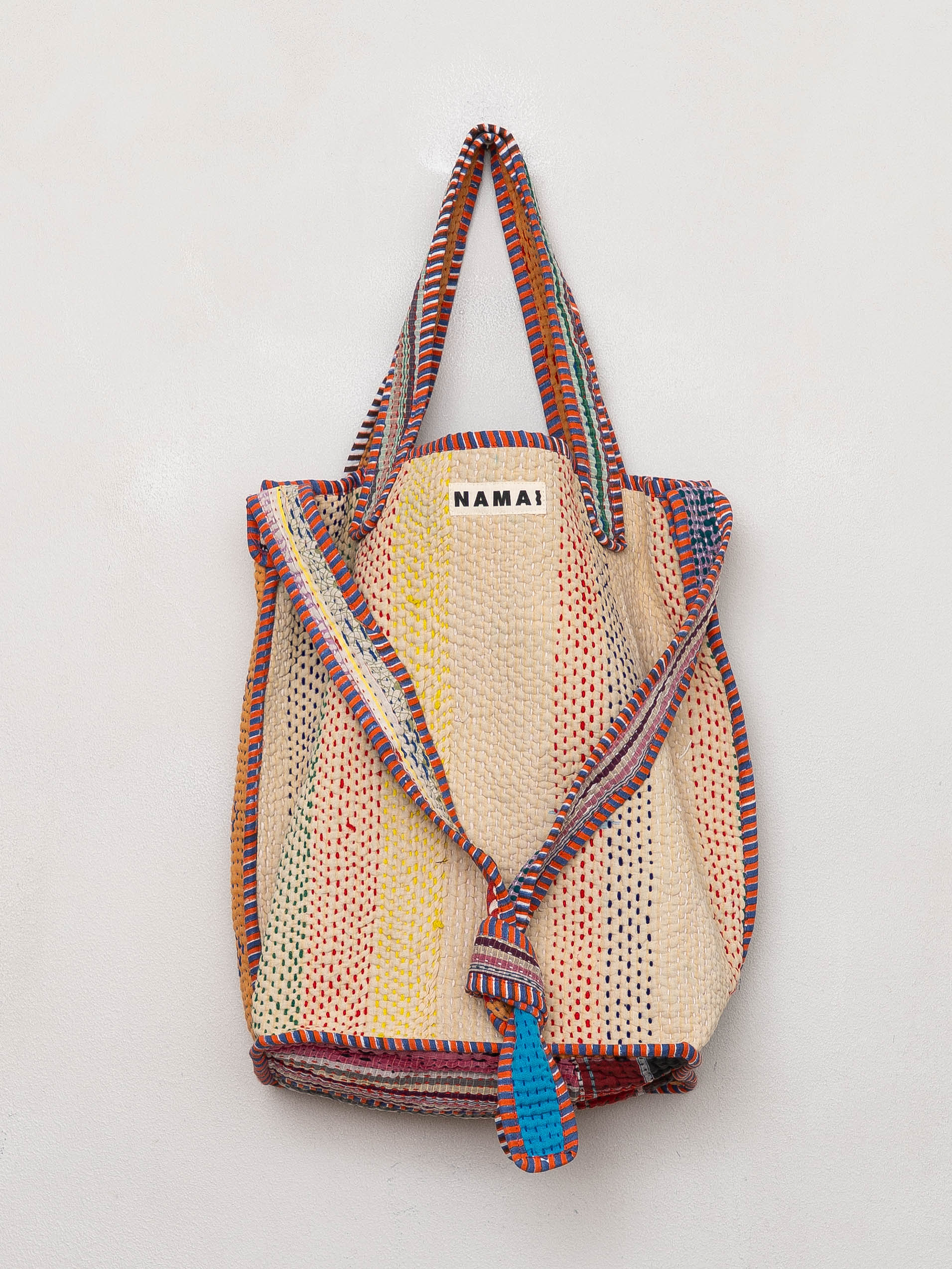 The Xoti II Zero-Waste Quilted Kantha Bag