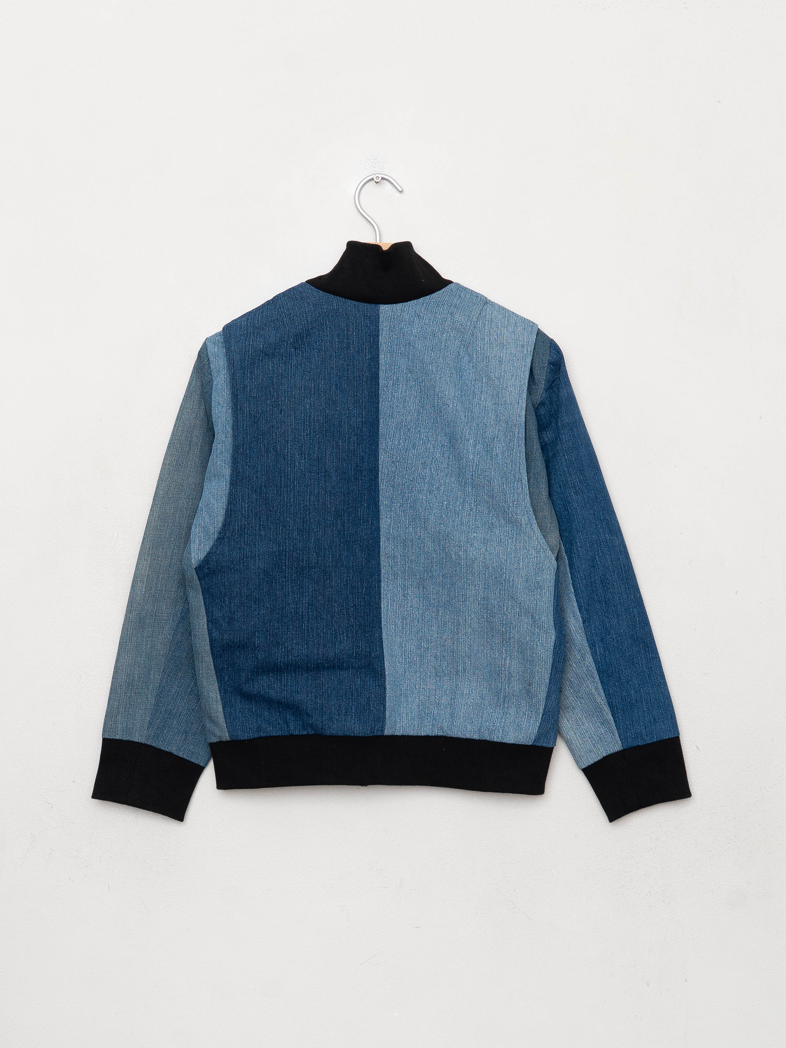 The Veda Denim Bomber Jacket - Small