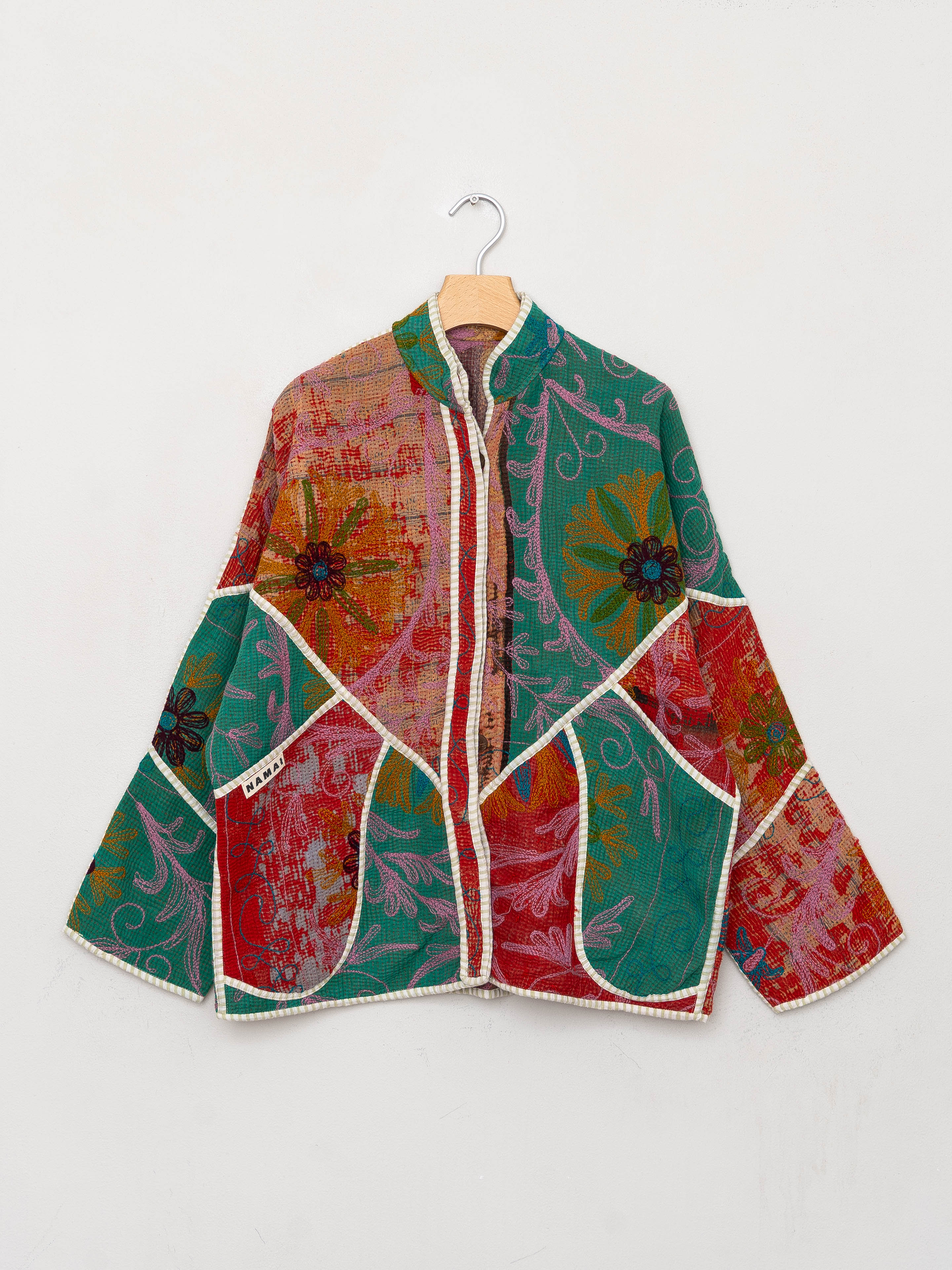 The Ladhiya Suzani Quilted Kantha Jacket