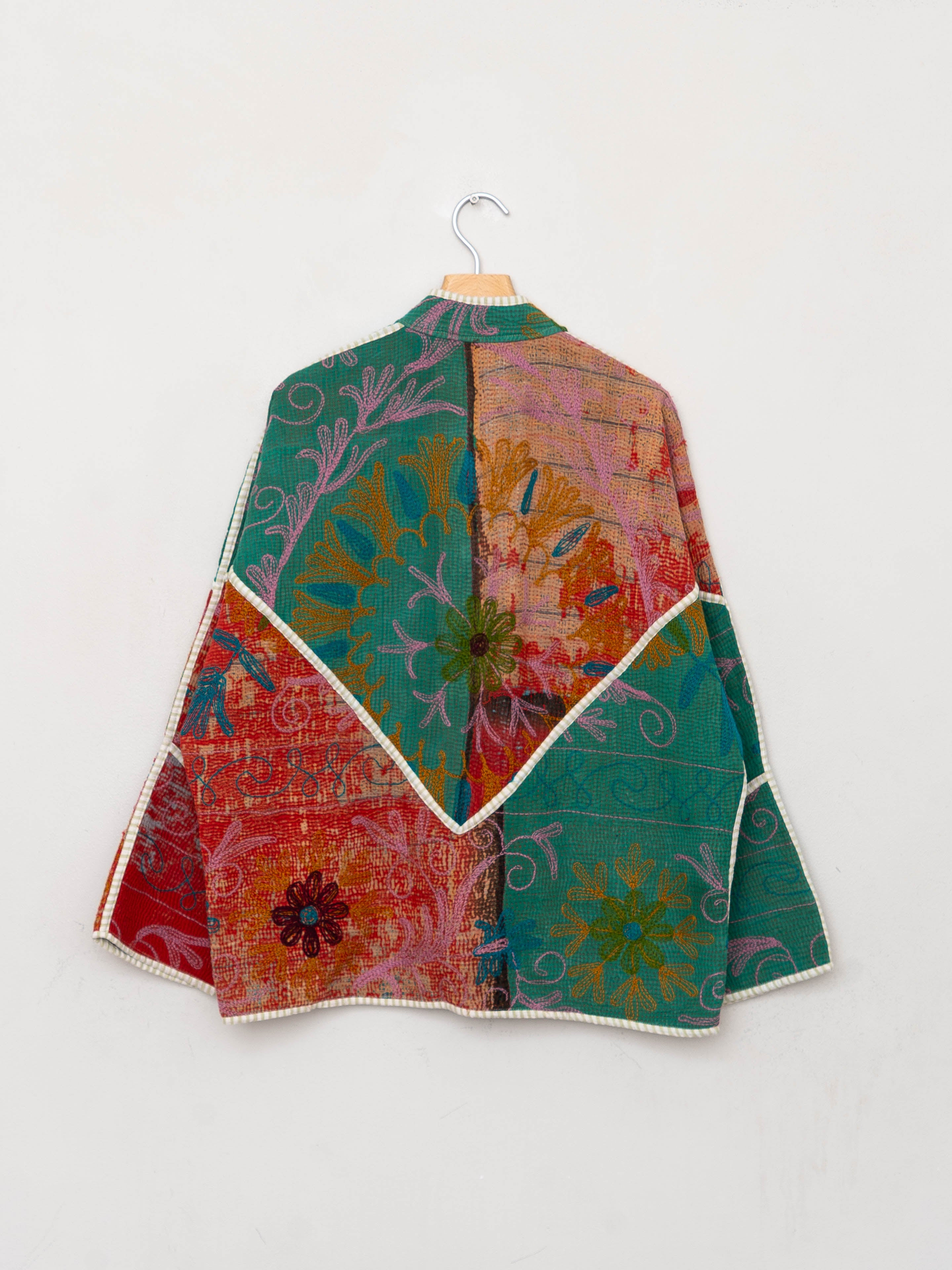 The Ladhiya Suzani Quilted Kantha Jacket