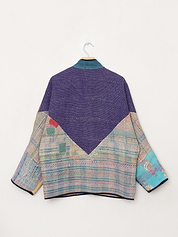 The Ladhiya Quilted Patchwork Kantha Jacket