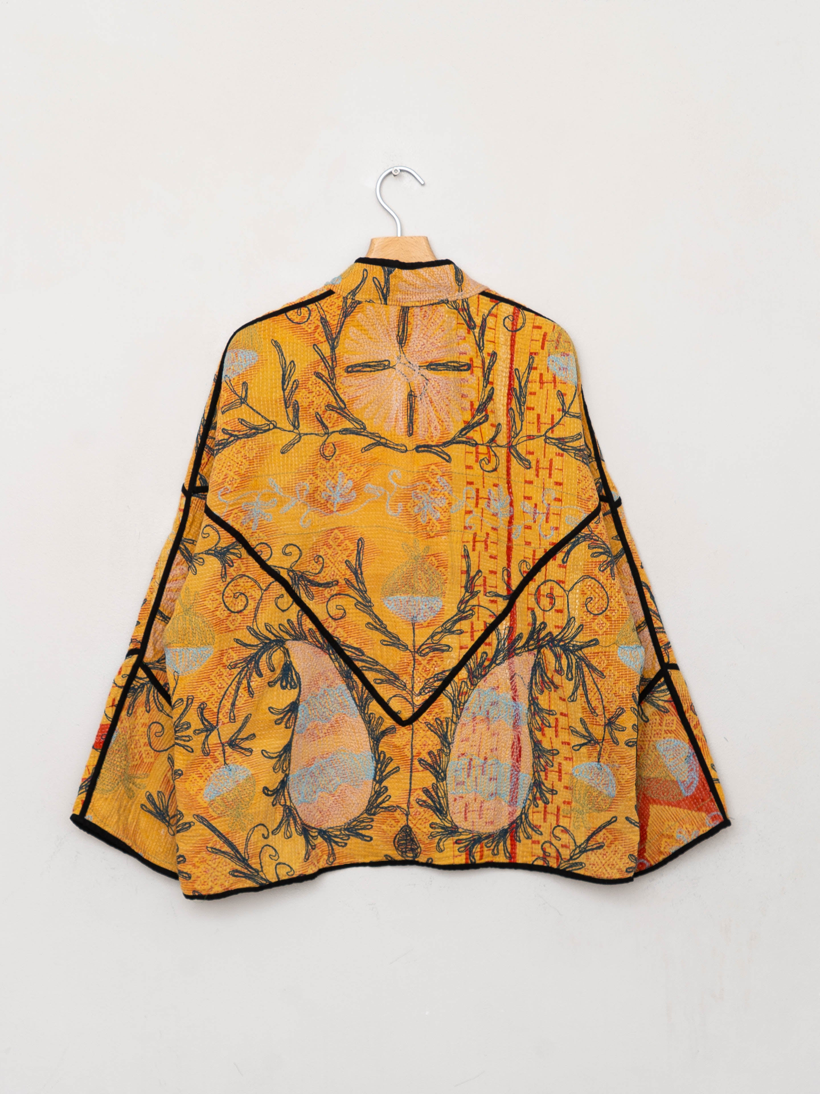 The Ladhiya Suzani Quilted Kantha Jacket