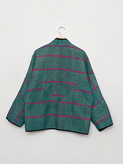 The Ladhiya Quilted Patchwork Kantha Jacket
