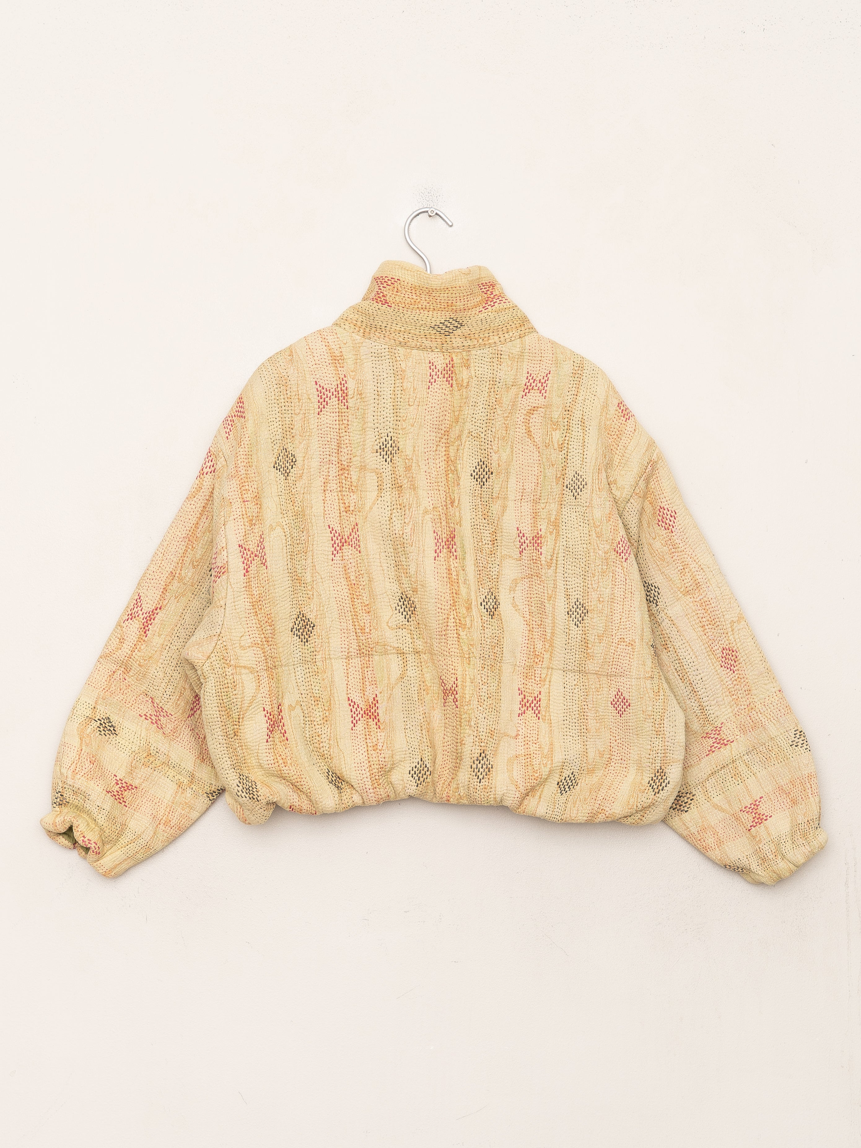 The Shira Quilted Puffer Bomber Jacket