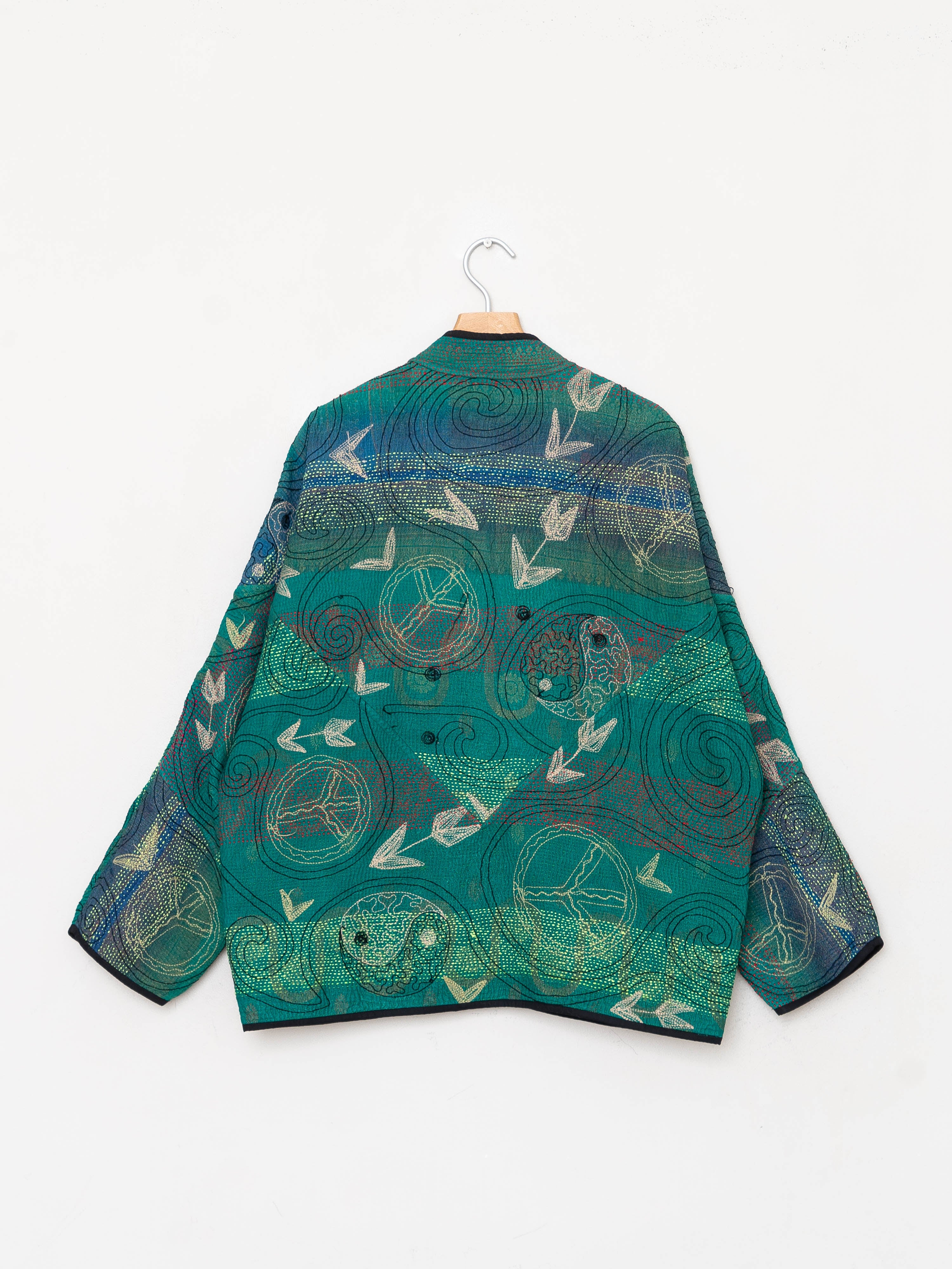 The Ladhiya Suzani Quilted Kantha Jacket