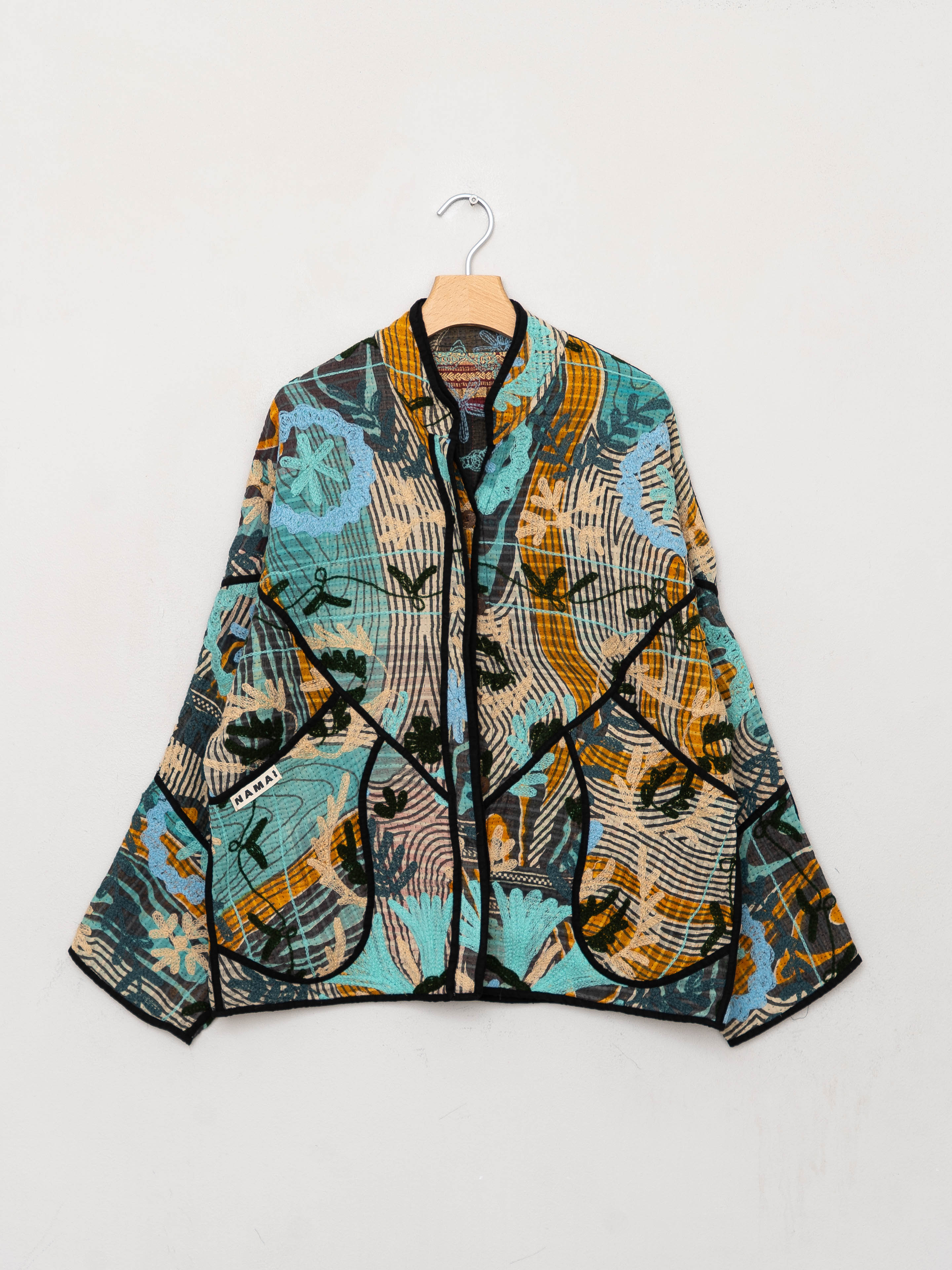 The Ladhiya Suzani Quilted Kantha Jacket