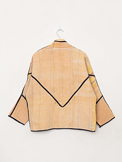 The Ladhiya Quilted Patchwork Kantha Jacket