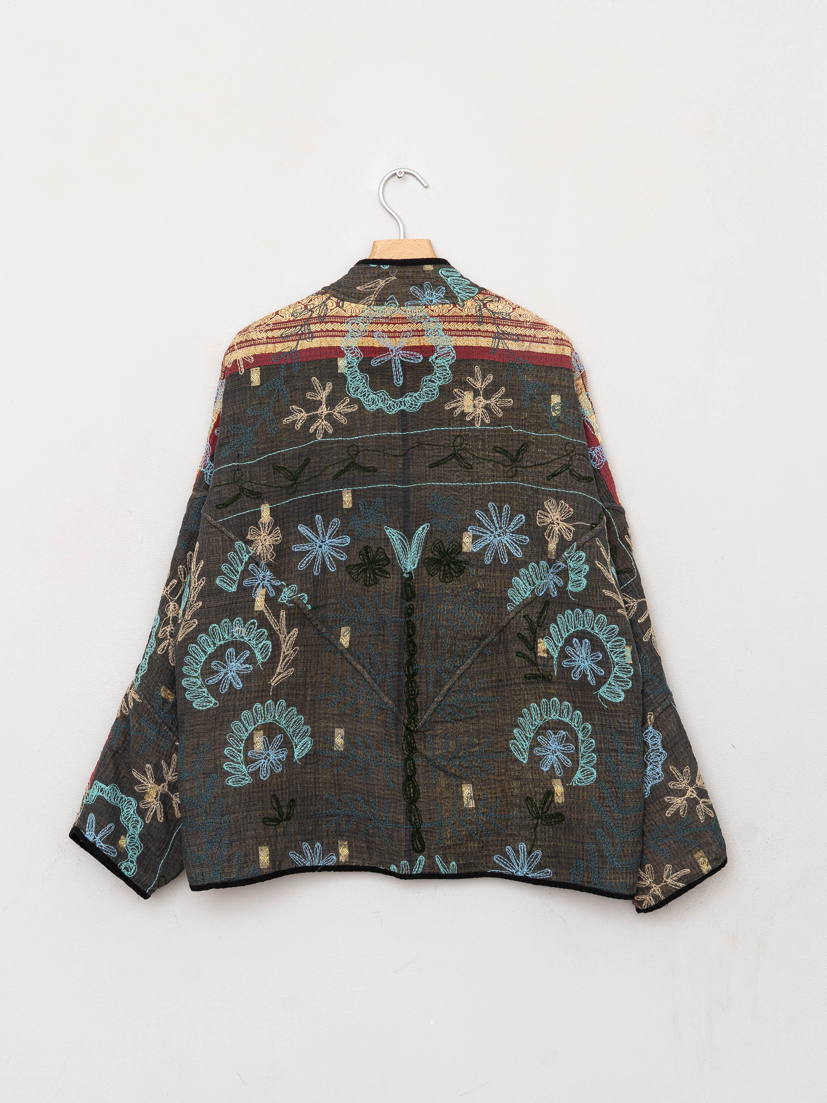 The Ladhiya Suzani Quilted Kantha Jacket