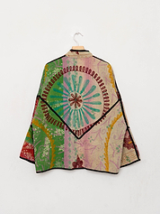 The Ladhiya Suzani Quilted Kantha Jacket