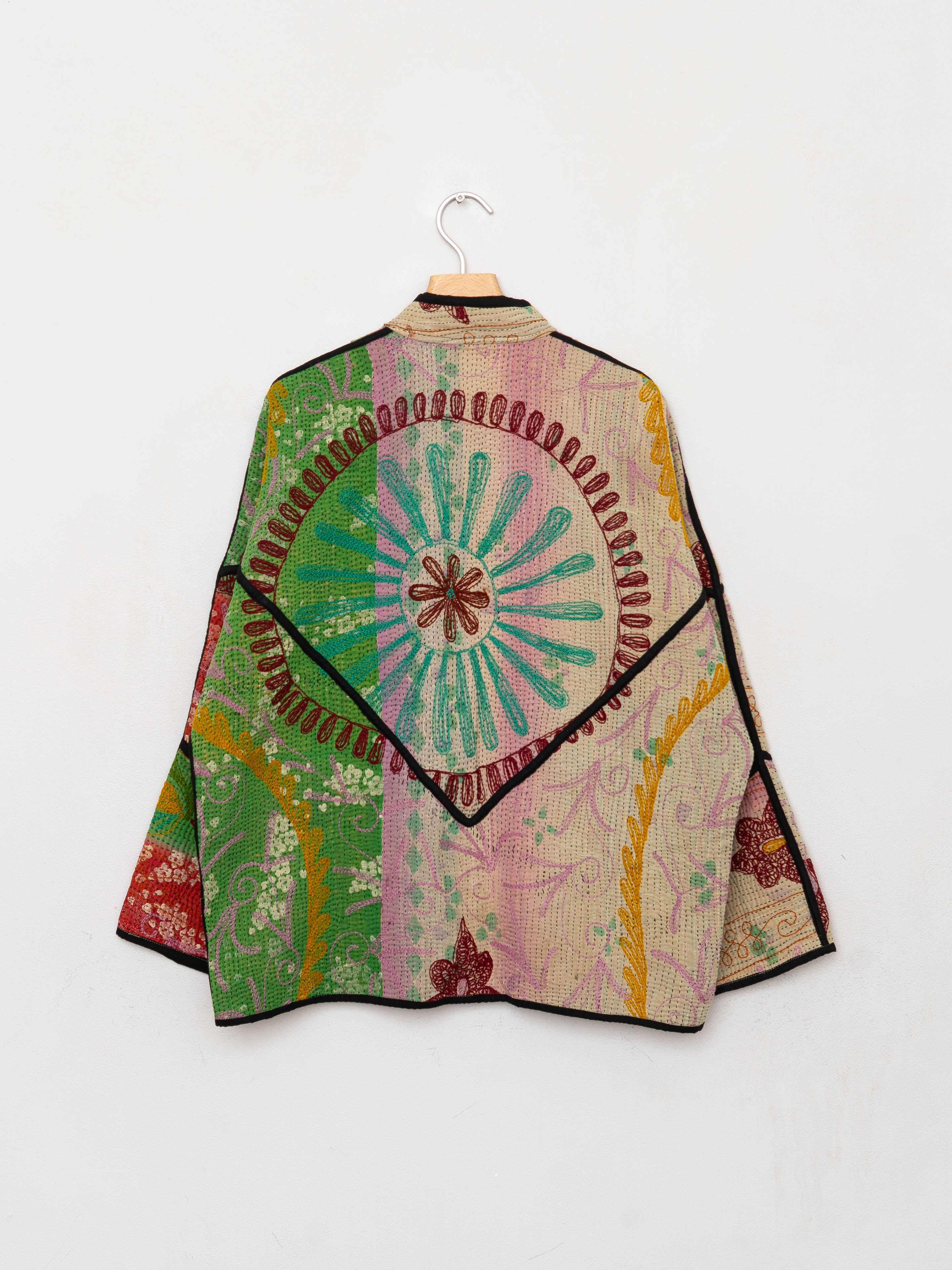 The Ladhiya Suzani Quilted Kantha Jacket