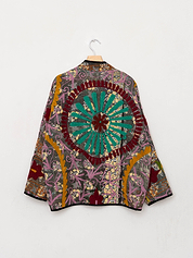 The Ladhiya Suzani Quilted Kantha Jacket