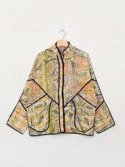The Ladhiya Suzani Quilted Kantha Jacket