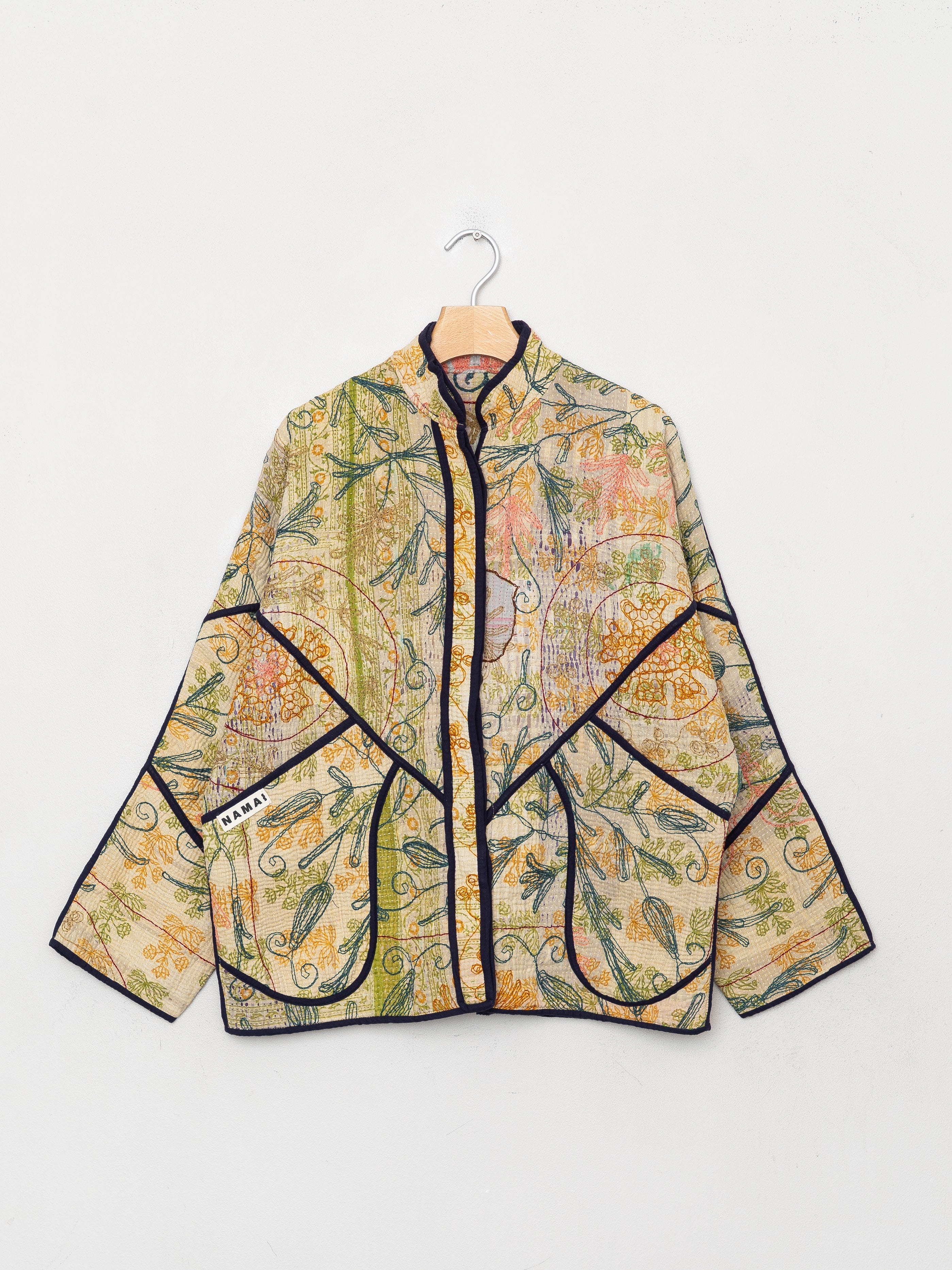 The Ladhiya Suzani Quilted Kantha Jacket