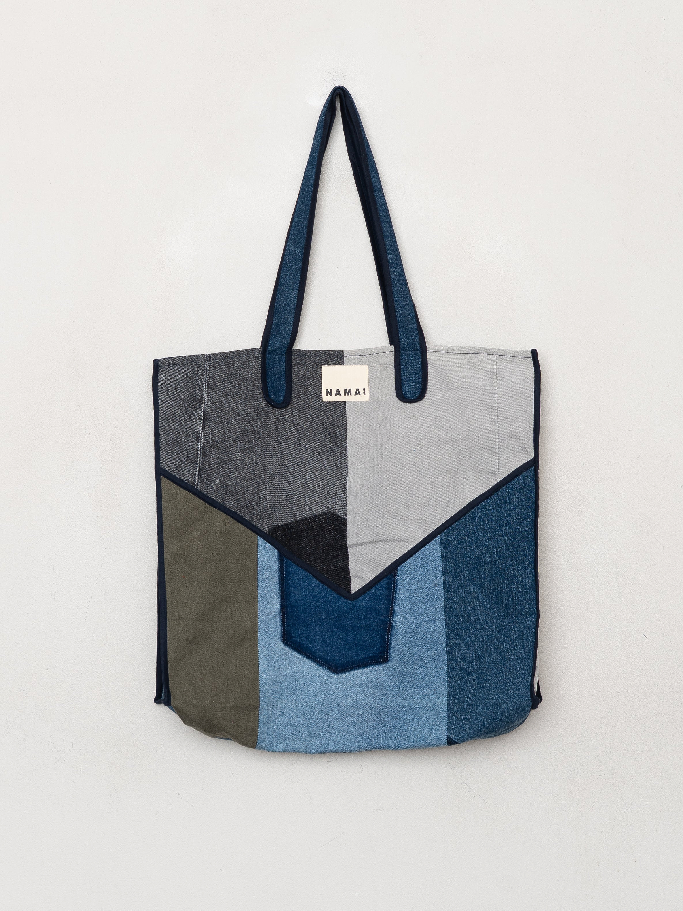 The Pasha Carryall Denim Tote Bag