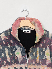 The Shira Cropped Bomber Jacket