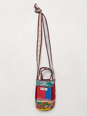 The Xoti Mini Zero-Waste Quilted Kantha Bag