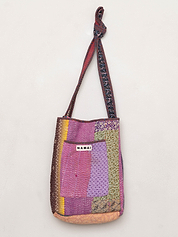 The Xoti II Zero-Waste Quilted Kantha Bag