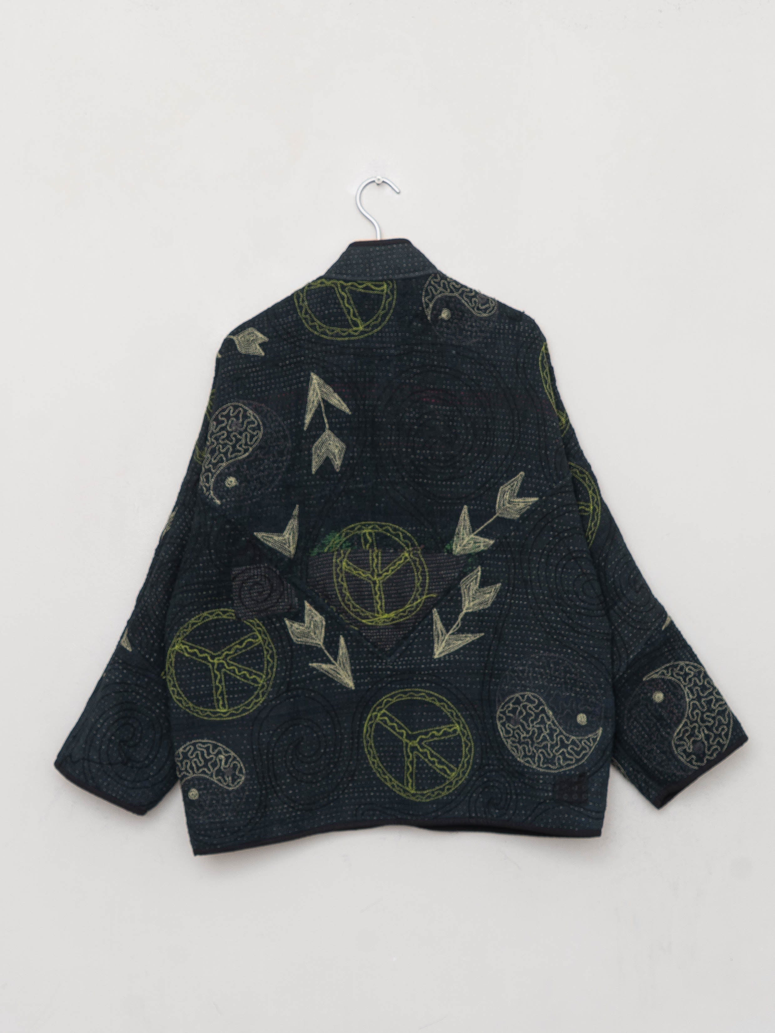 The Ladhiya Suzani Quilted Kantha Jacket