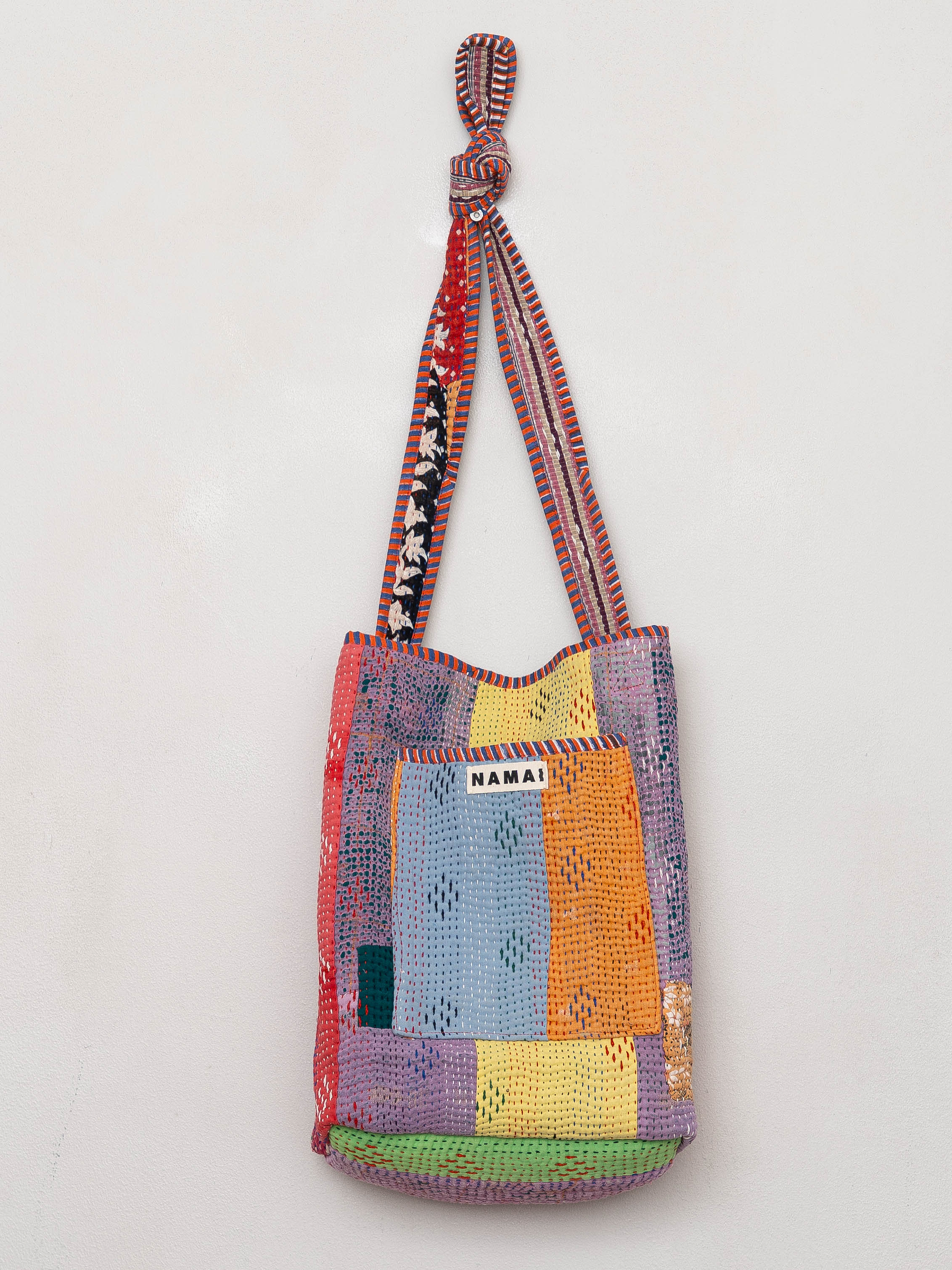 The Xoti II Zero-Waste Quilted Kantha Bag