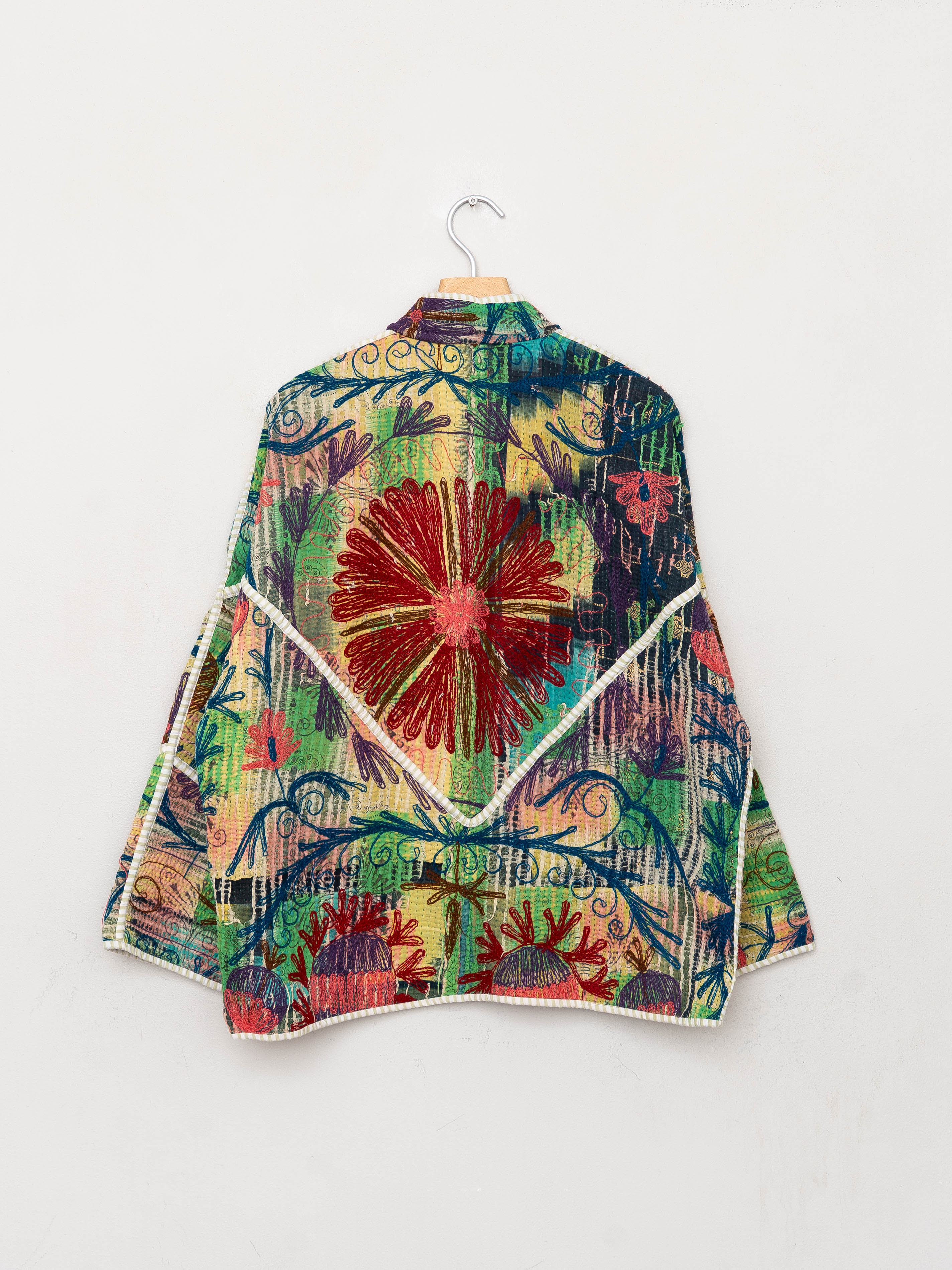 The Ladhiya Suzani Quilted Kantha Jacket