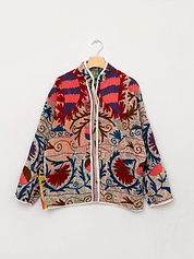 The Ladhiya Suzani Quilted Kantha Jacket
