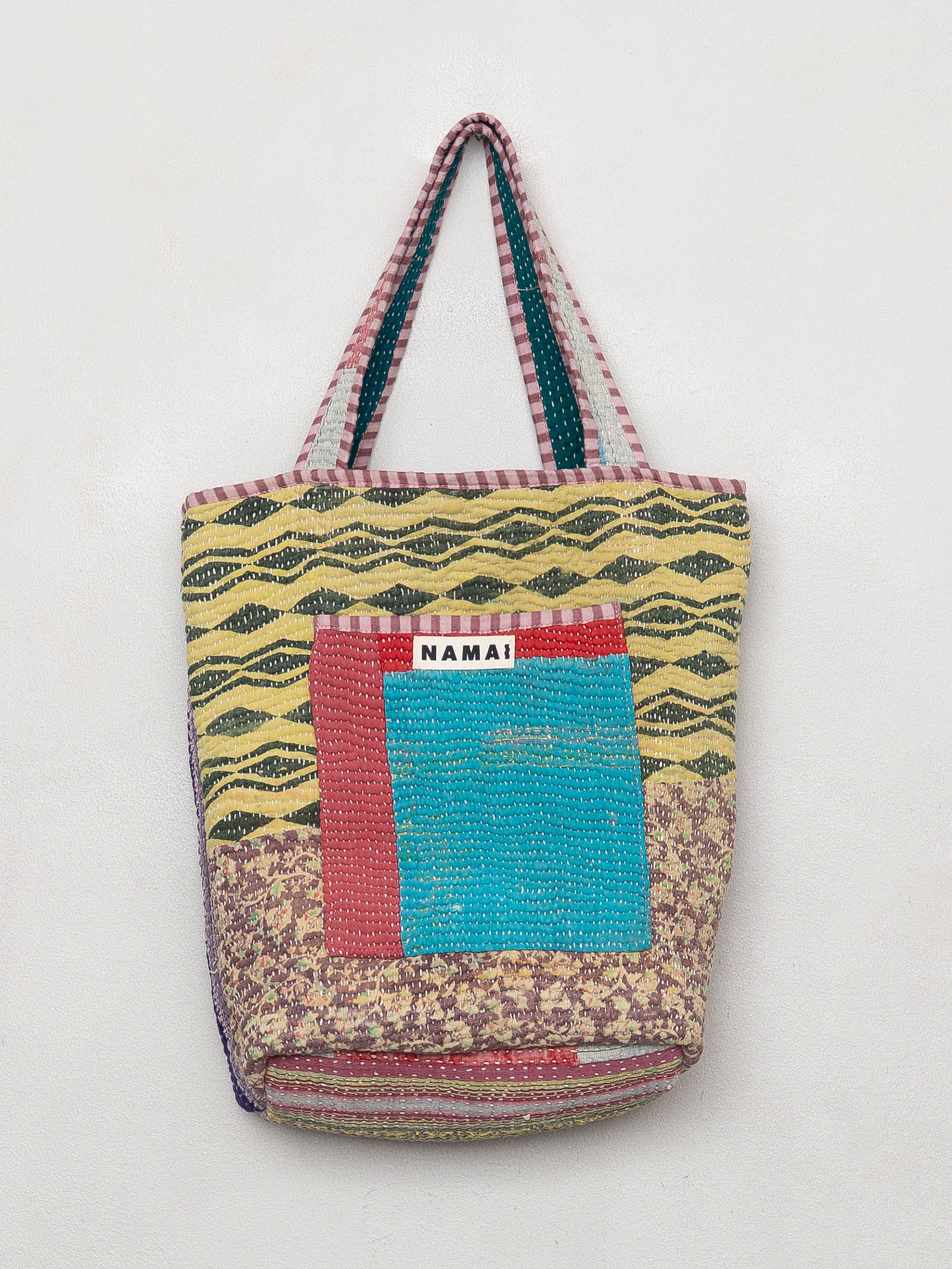 The Xoti II Zero-Waste Quilted Kantha Bag