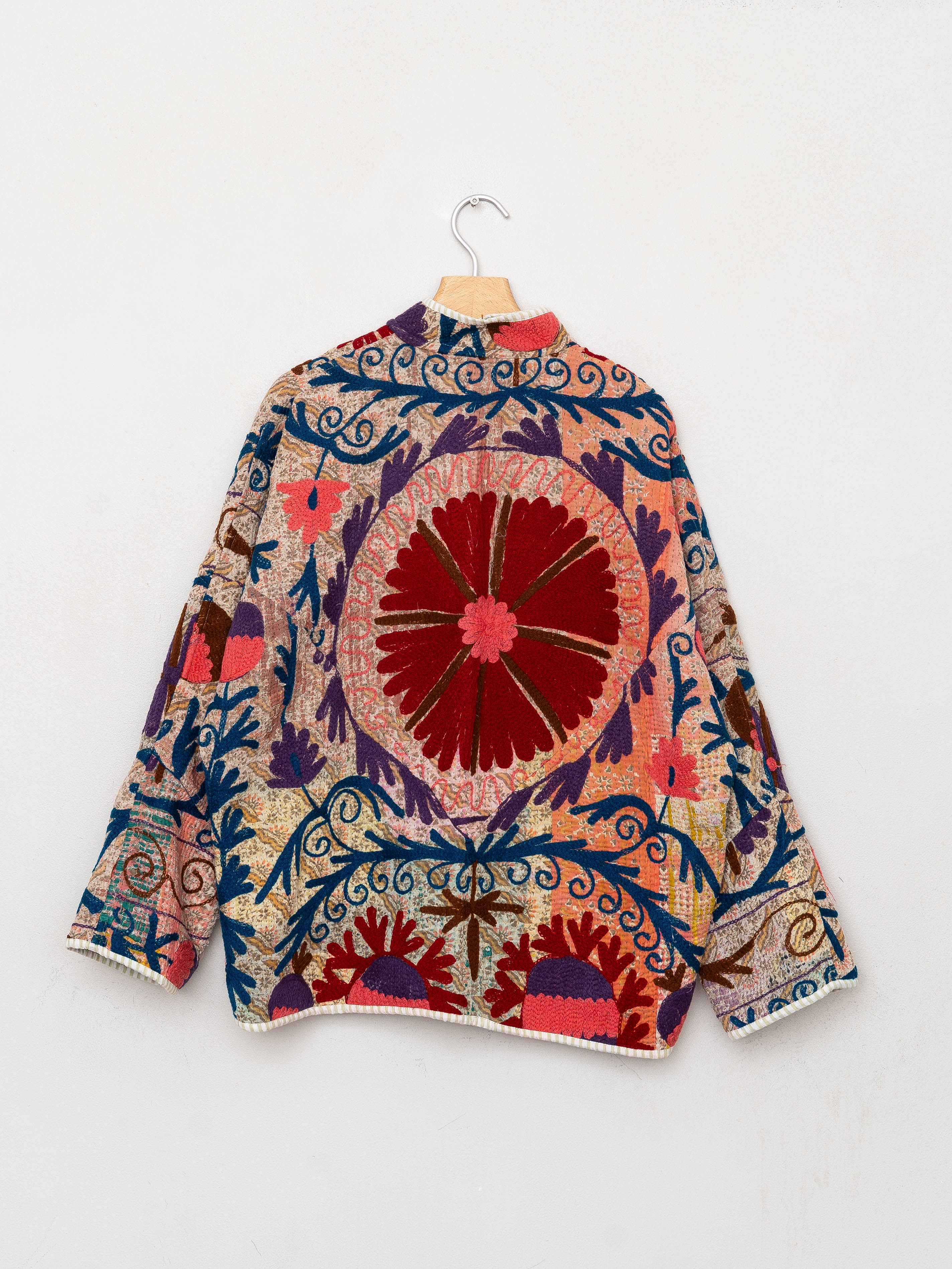 The Ladhiya Suzani Quilted Kantha Jacket