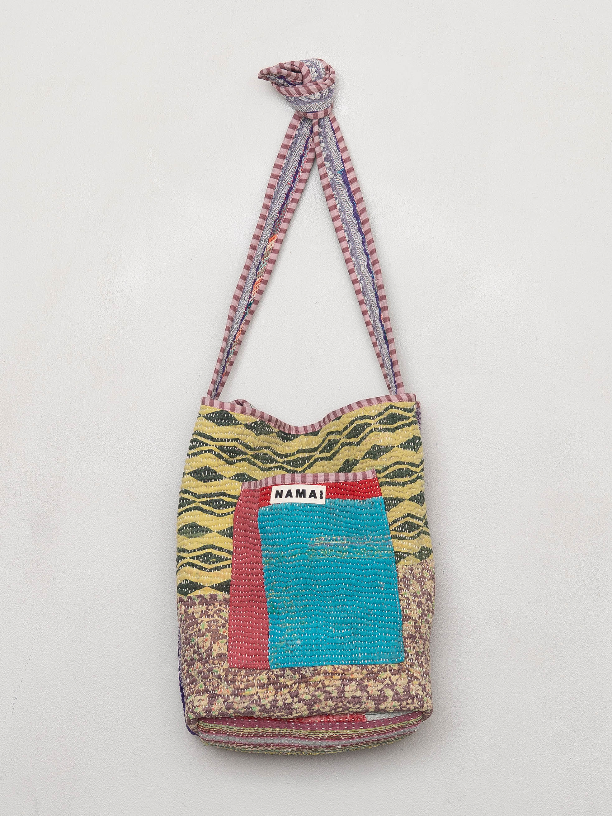 The Xoti II Zero-Waste Quilted Kantha Bag