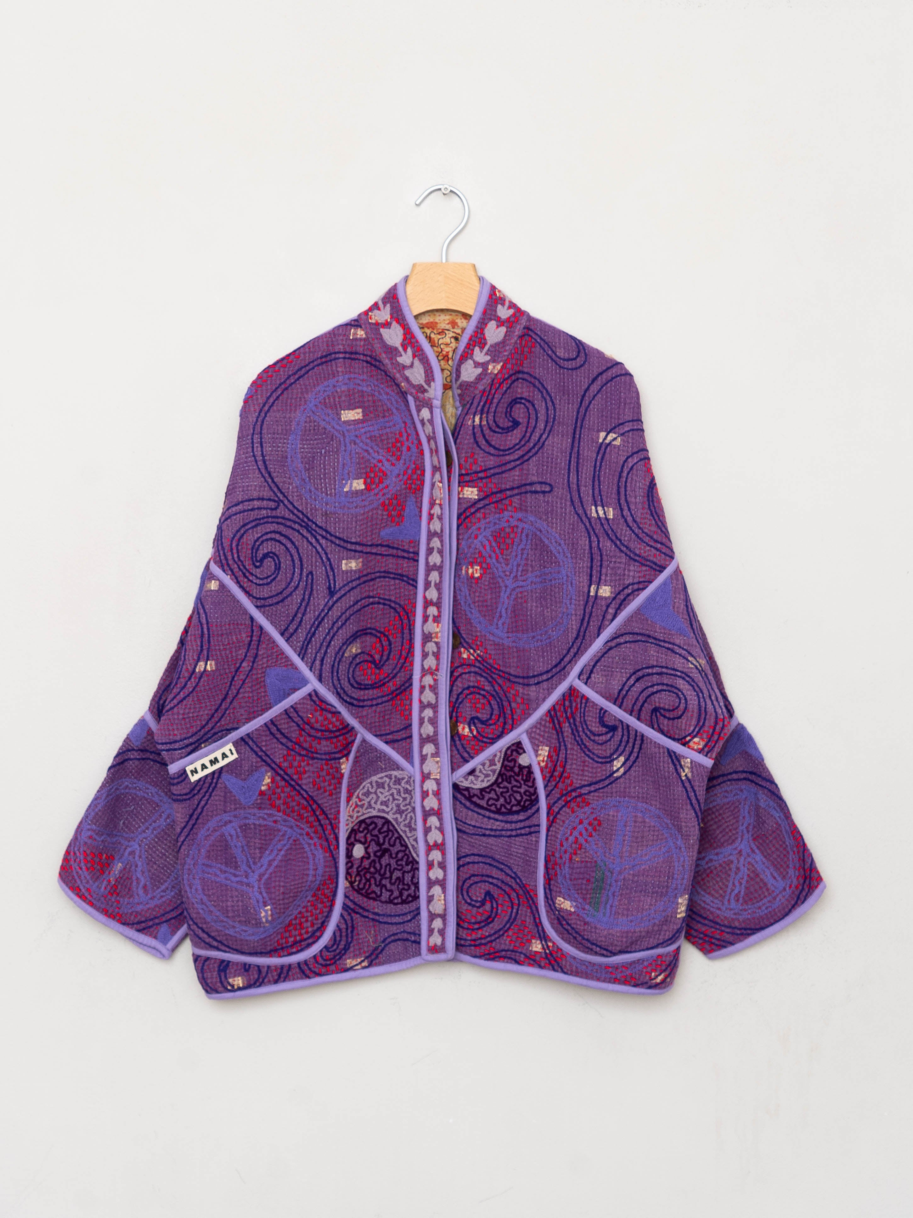 The Ladhiya Suzani Quilted Kantha Jacket