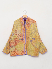 The Ladhiya Suzani Quilted Kantha Jacket