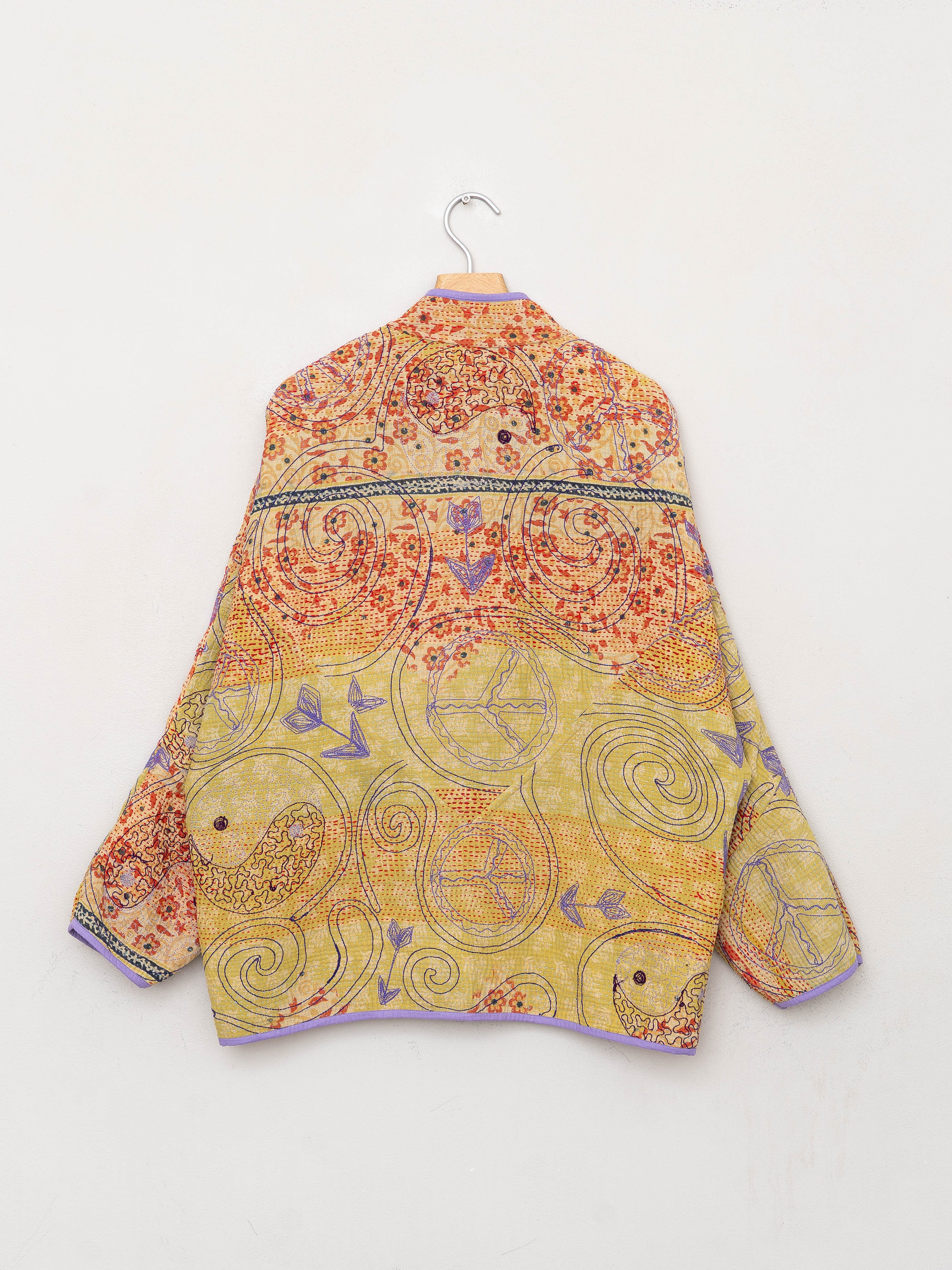 The Ladhiya Suzani Quilted Kantha Jacket