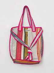 The Xoti II Zero-Waste Quilted Kantha Bag