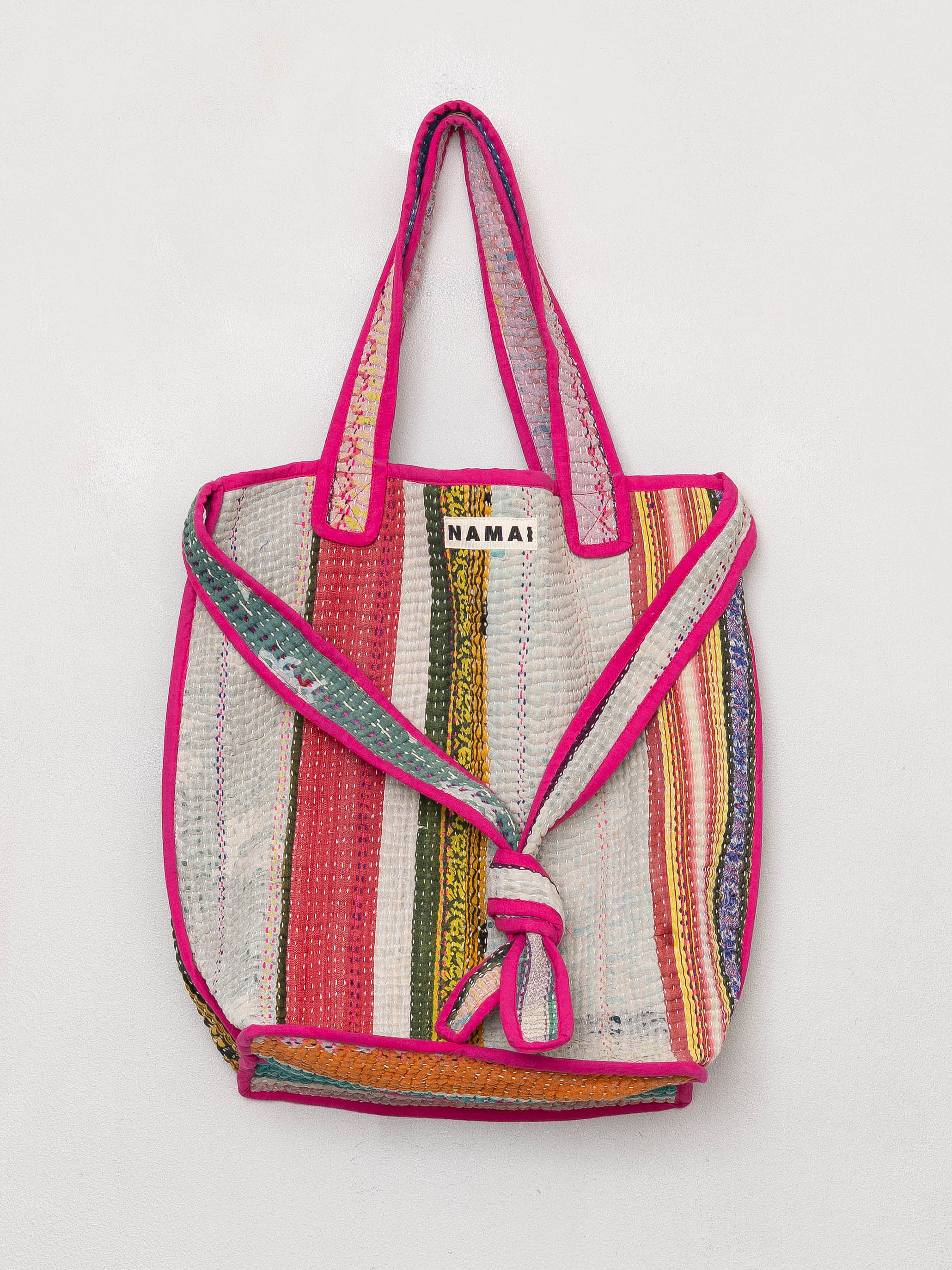 The Xoti II Zero-Waste Quilted Kantha Bag