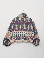 The Shira Cropped Bomber Jacket