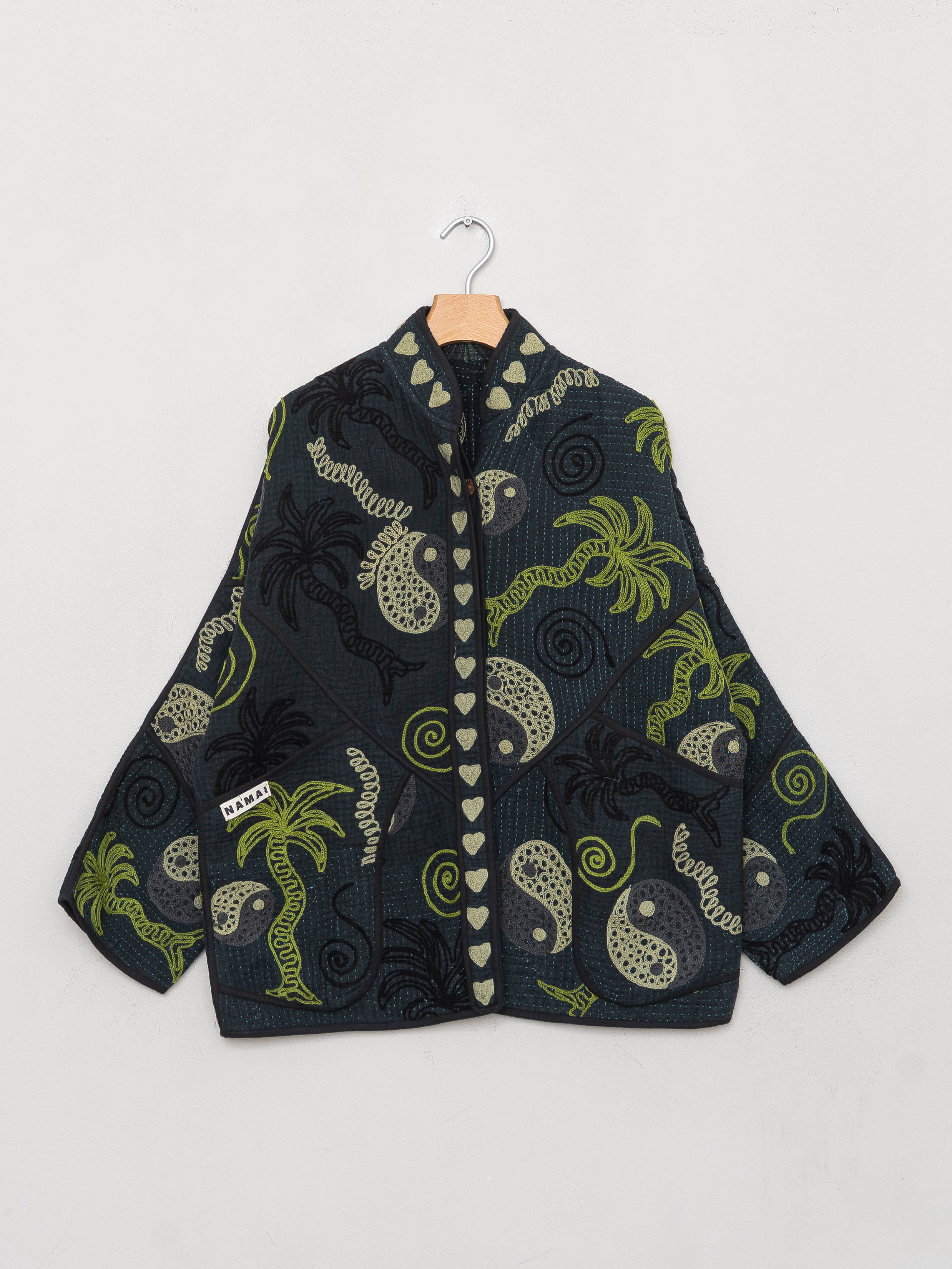 The Ladhiya Suzani Quilted Kantha Jacket