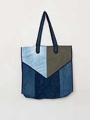 The Pasha Carryall Denim Tote Bag