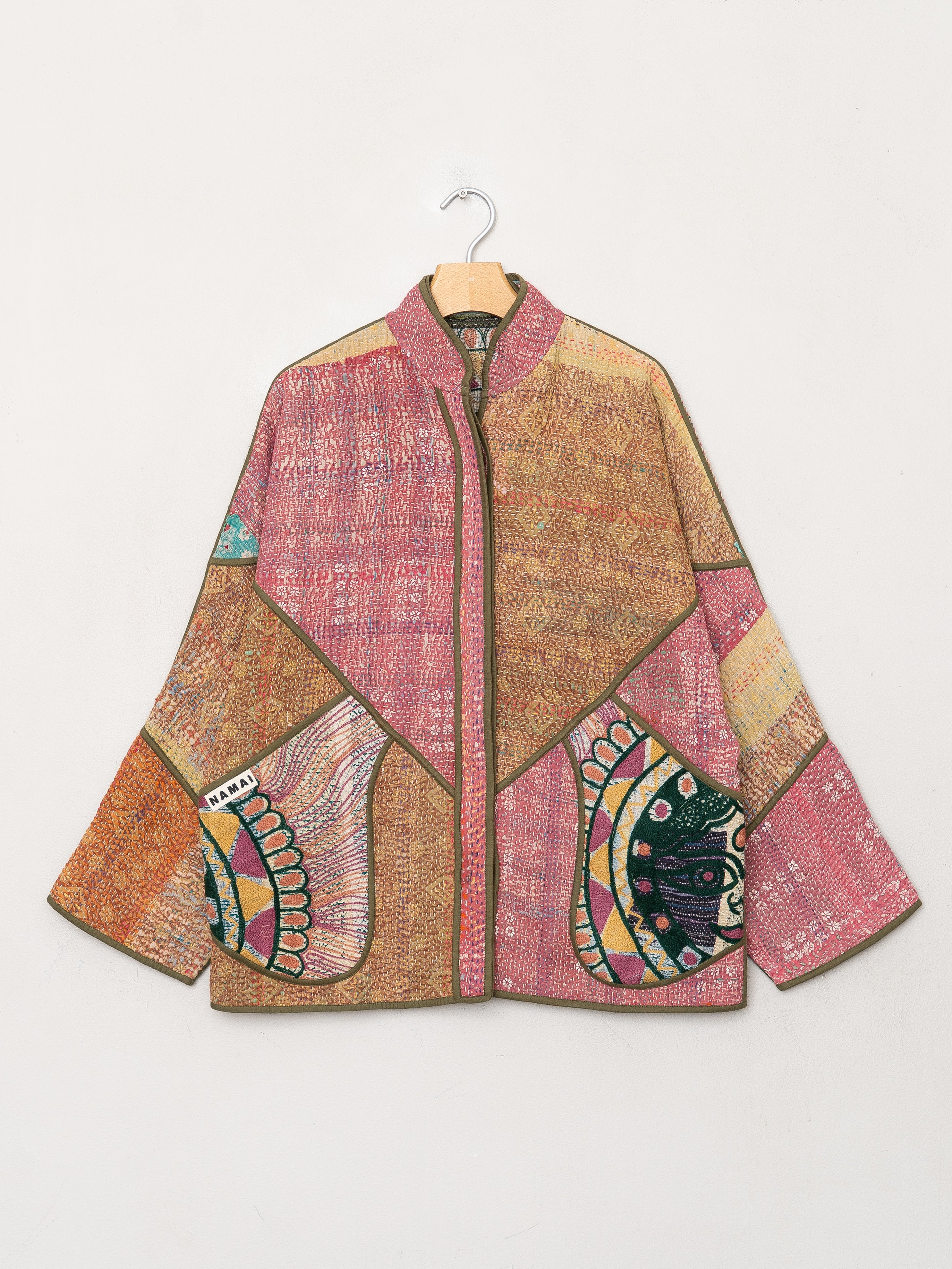 The Ladhiya Suzani Quilted Kantha Jacket