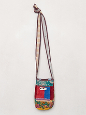 The Xoti Mini Zero-Waste Quilted Kantha Bag