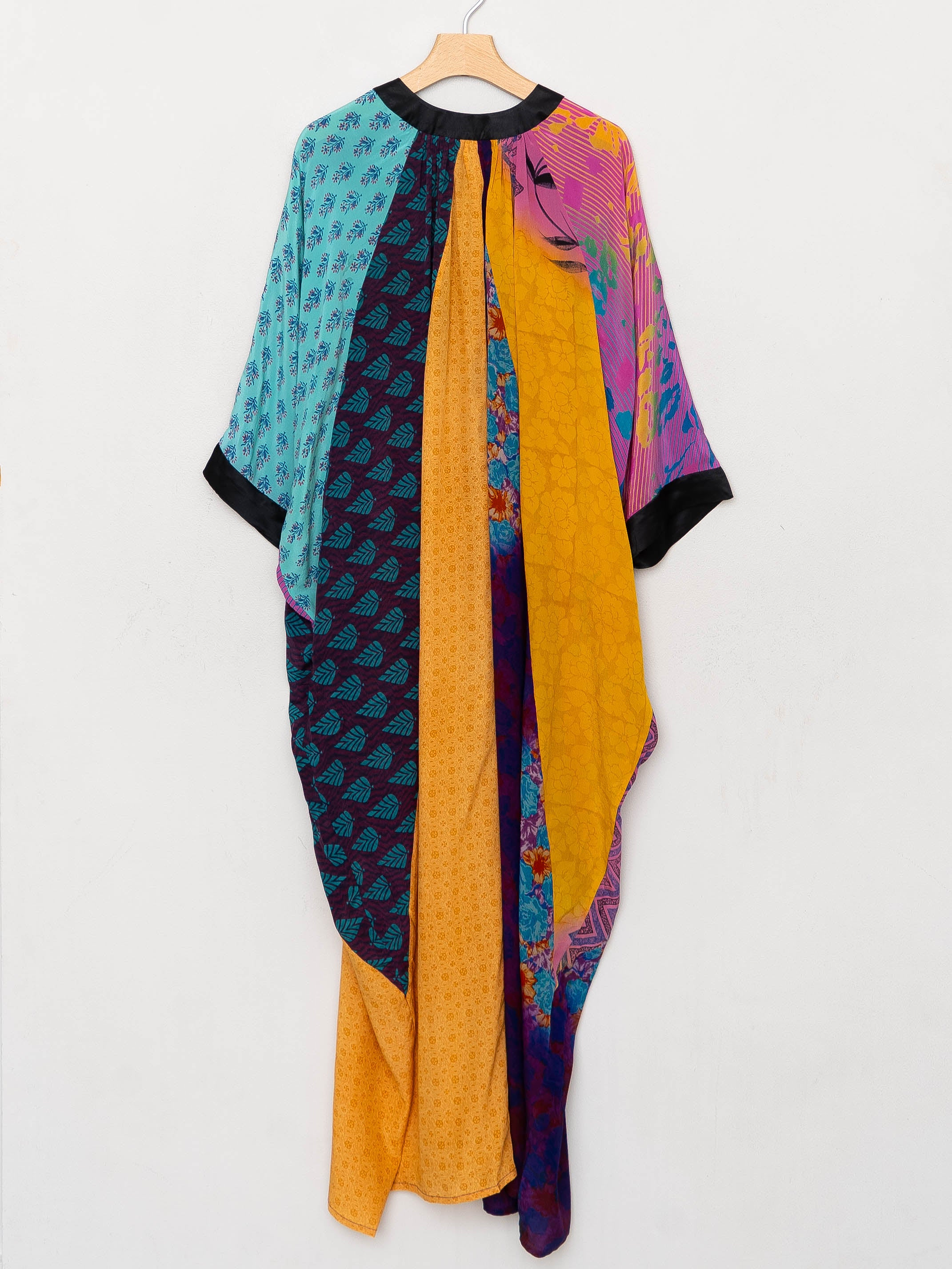 The Simmy Long Dress  - One Size - Upcycled Silk