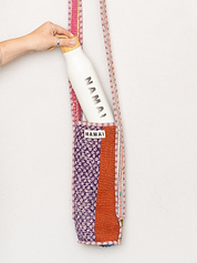 The Lota Quilted Water Bottle Crossbody + NAMAI Water Bottle