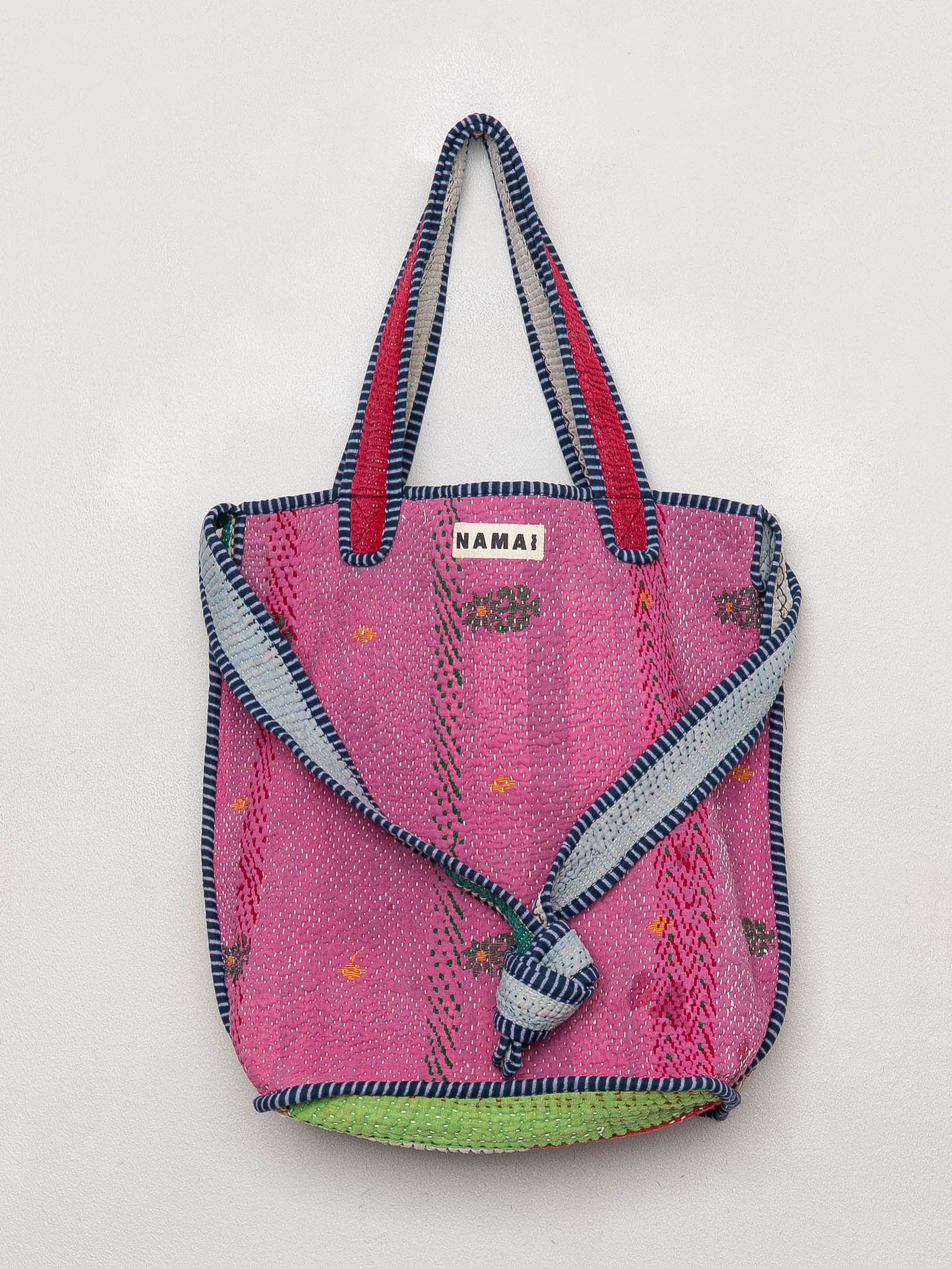 The Xoti II Zero-Waste Quilted Kantha Bag